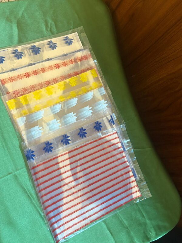 Transparent Cellophane Sheet ( 5 Sheets)