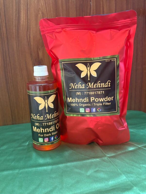 Heena large combo pack 1kg/500ml