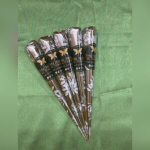 5 Mehndi Cones (22 to 25 GM)